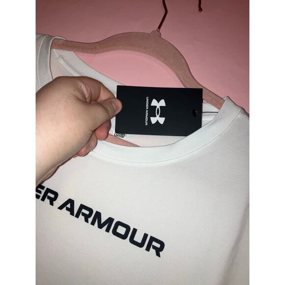 NWT Under Armour white graphic tee t-shirt size XL - Picture 6 of 6